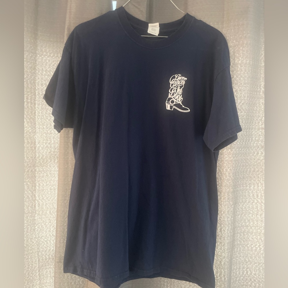 3/$10 give cancer the boot tshirt